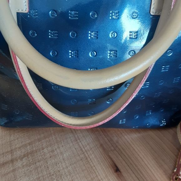 ARCADIA ITALIAN LEATHER SHOULDER BAG SATCHEL - Picture 7 of 9